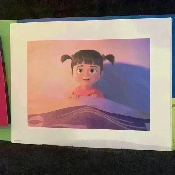 Vintage Disney Monster Inc. exclusive lithograph portfolio set of 4 - Picture 12 of 12